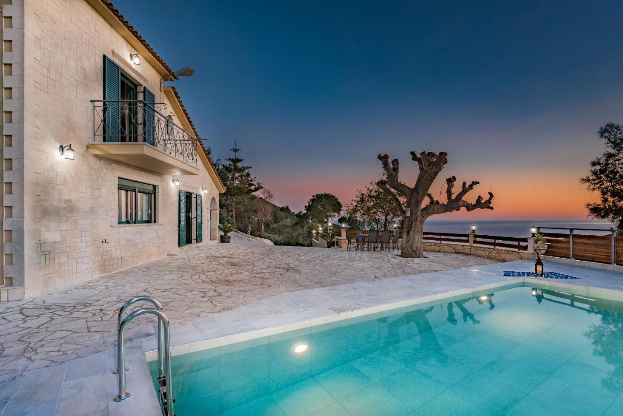 Villa Kanalos - Private Pool & Stunning Views, By Zantewize Kalamaki (Zakynthos) Exterior foto